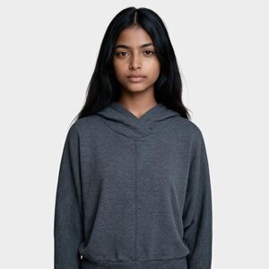 Stoic Womens Dolman Sleeve Oversized Hoodie XS Slouchy Casual Sweatshirt